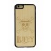 One Piece Light Wood Luffy Logo